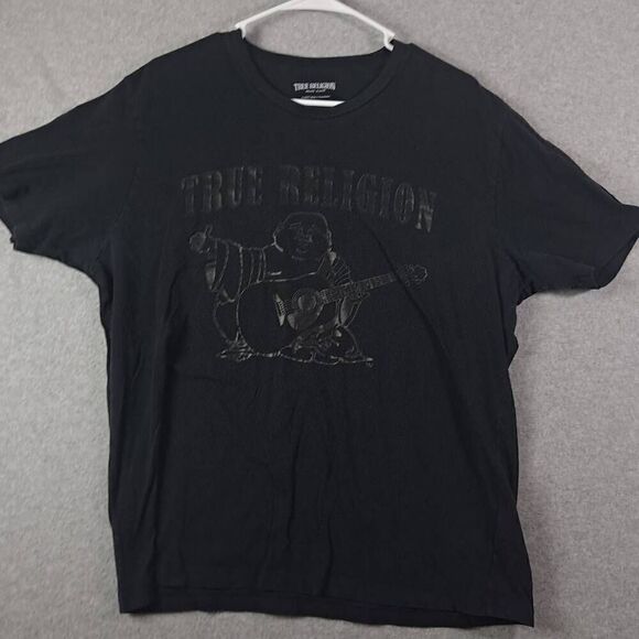 True Religion T Shirt Large Print XL - Picture 1 of 9